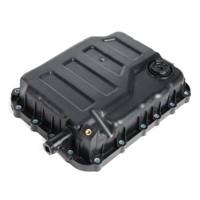 Transmission Pan Valve Body Cover Garway Box Oil Bottom Shell Car Gearbox Oil Bottom Shell for 2014-2017 Jeep Patriot Compass Dodge Dart 68192621AA