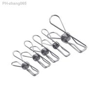 10PCS Stainless Steel Clothespin spring Photos Pegs Home Decorative Towel Clips Drying Rack Accessories