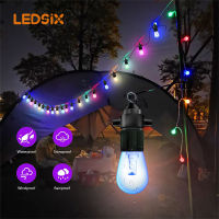 Outdoor Waterproof Night light RGB LED String Lamp for decoration wedding garden party lawn holiday lighting cafe Gift for wife