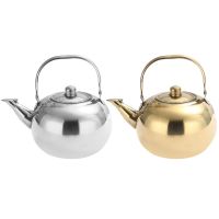 Stainless Steel Material Teapot Coffee Tea Kettle Loose Leaf Teapot with Infusers 1L/1.5L/2L/2.5L 4 Capacities to Choose