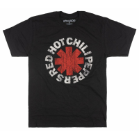 Shirt [high Quality] Men t Red Hot Chili Peppers Rhcp "asterisk" Logo Short Sleeve Round Neck Fashion Versatile