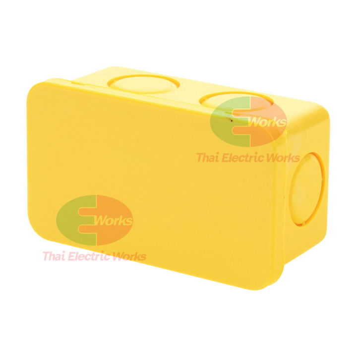 nano-กล่องพักสาย-ขนาด-2x4-และ-4x4-นิ้ว-pvc-nano-สีเหลือง-กล่องพักสายไฟ-สำหรับท่อนิ้ว-หุน-นาโน