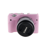 Soft Silicone Rubber Camera Case for Canon EOS M3 (0898)