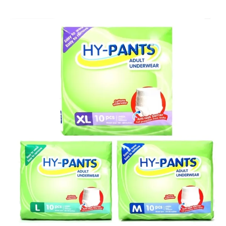 Hy Pants Adult Diaper 10s Medium Large XL Lazada PH