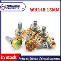 ☈┅✢ 5pcs WH148 3pin 6pin 15mm B1K B2K B5K B10K B20K B50K B100K B250K B500K B1M Potentiometer 1K 2K 5K 10K 20K 50K 100K 250K 500K 1M