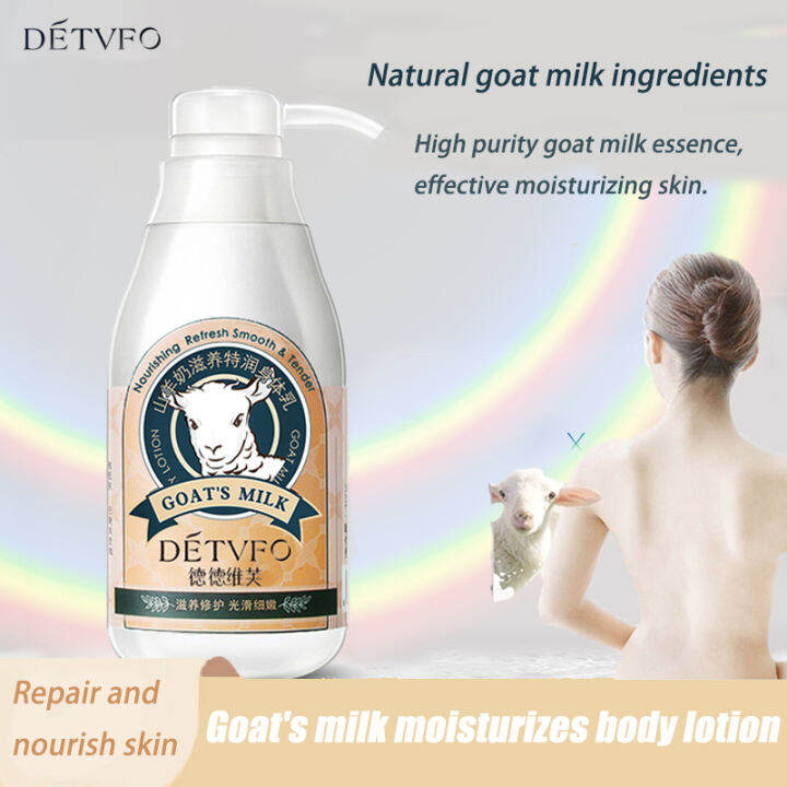 Goat milk body Whitening Lotion Permanent Whitening baby Lotion
