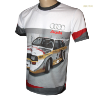 New！2023！Tim Sport Audi Pria Dicetak 3/4 T-shirt Tidur High quality products （Freeprinting of names）