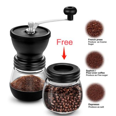 CFA เครื่องบดกาแฟ Coffee Bean Grinder คู่มือ พร้อม Storage Jar toreudo เครื่องบดเมล็ดกาแฟ