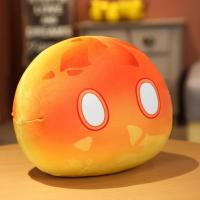 10ซม. Genshin Impact Plushie จี้ของเล่น Kawaii Slime ตุ๊กตายัดนุ่น Keli Dango โยน Paimon Klee ยัดไส้ตุ๊กตาของเล่นอำพัน