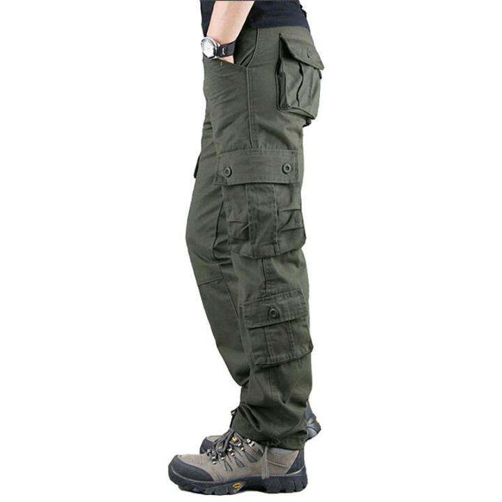 2021workwear-trousers-mens-outdoor-sports-fishing-hiking-running-pants-multi-pocket-loose-straight-military-tactical-pants