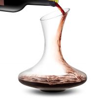 Wine Decanter Crystal Whiskey Glass 100 Hand Blown Lead-free Whisky Decanter Wine Carafe for Vodka 1500ml