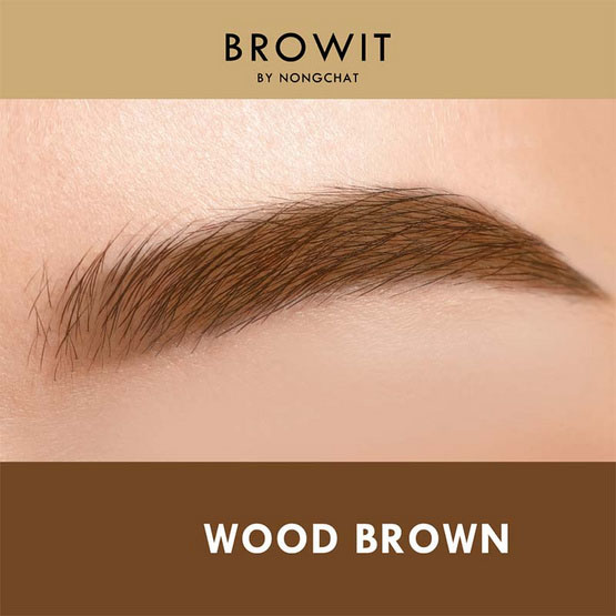 Browit Pro Slim Brow Pencil 0.06/Wood Brown