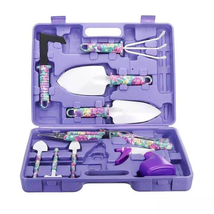 maginhawa 10Pcs Gardening Tool Set Garden Plant Flower Tools Antirust