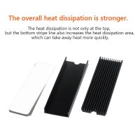 SSD Radiator Heat Sink with Thermal Pad M.2 NVMe SSD Heatsink Aluminum Alloy Heat-resistance Computer Accessories for M.2 2280 Heatsinks