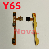 For Huawei Y6S Y6 Pro 2019 Power Volume Button Switch Side Key Inside Flex Cable Cellphone Part