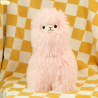 KISSYA Kawaii Alpaca ของเล่นตุ๊กตาตุ๊กตายัดไส้เหมือนจริง Boneka Mainan จำลองน่ารักสร้างสรรค์สำหรับเด็กเด็กผู้หญิงคอลเลกชันตกแต่งของขวัญ KA-MY