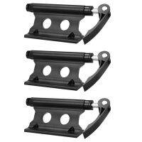 3X Bike Fork Mount Bicycle Truck Bed Roof Bike Rack Bike Fork Mount Block Truck Mount for MTB Road Bike Black