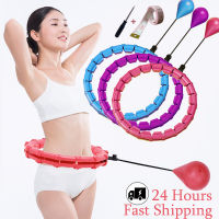 24-28 Sections Fitness Smart Sport Hoop Adjustable Thin Waist Exercise Gym Circle Ring Fitness Equipment Waist Easy weight loss