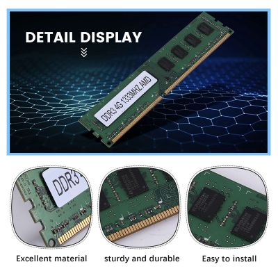 DDR3 Memory Ram 1333MHz 240Pins 1.5V Desktop DIMM for AMD Motherboard