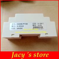 PT100 DC24V RTD PT1000เครื่องส่งสัญญาณอุณหภูมิราง Din. เอาท์พุท4-20 Ma เครื่องส่งสัญญาณ Din เดี่ยวแยกสัญญาณความแม่นยำ0.2% ชิ้นส่วนวงจรไฟฟ้า