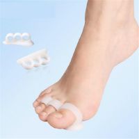 ♧◘☫ 1Set Silicone Toe Separators Bunion Correctors Hallux Valgus Corrector Foot Finger Splitter Thumb Spacer Feet Spreader