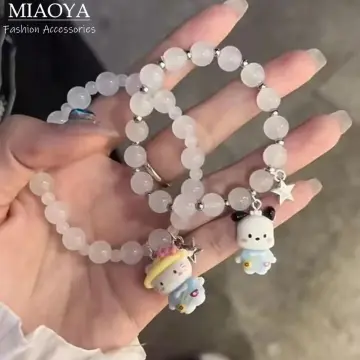 4pcs Ball Decor Beaded Bracelet | SHEIN Malaysia