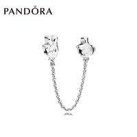 PandoraˉDisney ˉMickeys Gesture 925 Silver Safety Chain 797172 Personality DIY Beads Safety Chain DIY accessories Women Jewelry