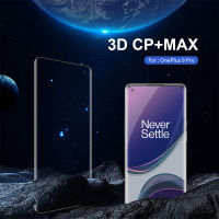 ตัวป้องกันหน้าจอ NILLKIN สำหรับ OnePlus 9 Pro เต็มครอบคลุม3D CP Max กระจกนิรภัย