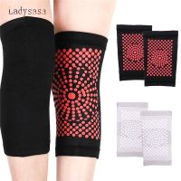 【NATA】 1Pair Short Self Heating Kneepad Foaming Therapy Knee Support Warm Heating Belt Knee Sleeves