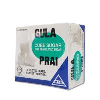 น้ำตาลก้อน น้ำตาลทรายละเอียด 500 g Gula Prai Sugar Cube (Kiub Gula) 5g x 100 cube ( ready to ship  พร้อมส่ง )