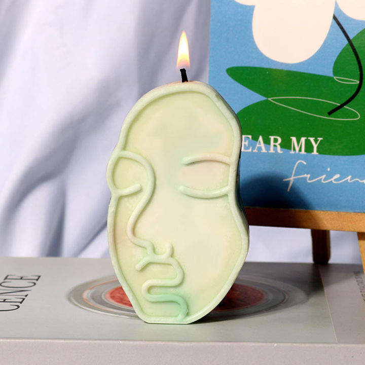 3d-home-decor-polymer-clay-plaster-candle-molds-for-candle-making-candle-molds-silicone-abstract-face-diy