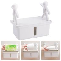 ✵ Paper Storage Wall Mounted Roll/Draw Paper Dispenser Storage Rack Toilet Paper Holder Kitchen Spice Jar Organizer