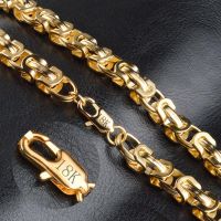 New Arrival Luxury Men Gold Color Chain Necklaces Fashion Jewelry Brand Top Quality Clock Necklace Accessory