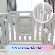 Bộ quây bóng Holla Bear - Quây cũi Bear bằng nhựa cho bé Holla hình gấu HL