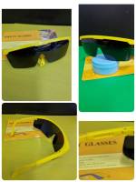 SAFETY GLASSES แว่นตานิรภัย กรองแสง กันสะเก็ดไฟจากงานเชื่อม บัดกรี กันแก๊ส กันแสง UV ขาปรับระดับสั้นยาวได้