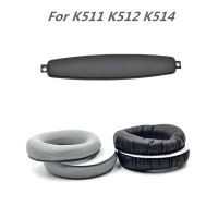 ▬☽♣ Standard Leather Ear Pads Cushion Soft Earpads for AKG K511 K512 K514 Headset Repair Parts Headphone Accessories headband