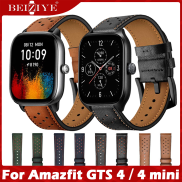 Vòng đeo tay bằng da for Amazfit GTS 4 GTS 4 mini Dây đeo cho đồng hồ