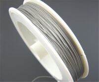 DoreenBeads 1Roll Silver Color Tiger Tail Beading Wire 56m 0.45MM (B01398) yiwu