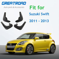 ด้านหน้าด้านหลัง Mud Flaps สำหรับ Suzuki Swift 2011 2012 2013 Fender Splash Guards Mudflaps Mudguards รถ Accessories