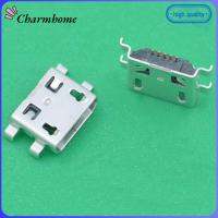 CHARMHOME 10/20pcs ร้อน ประเภท B หญิง แนวตั้ง ซ็อกเก็ตประสาน Shen Board 0.8 PCB แจ็คไมโคร USB ตัวเชื่อมต่อ