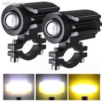 Luzes De Condução Motocicleta Mini Faróis Led Luzes Nevoeiro Super Brilhante MBar Branco Aux Spotlight O Caminhão Atv Suv Carro Comfortable● Ão