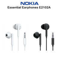 Nokia Essential Earphones E2102A หูฟังมีสายแบบ3.5มิล สำหรับ SmartPhone/Tablet/Notebook/Pc(ของแท้100%)