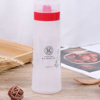 Aolaa 4หลุม300ml ซอสขวดเรซิ่นซอสมะเขือเทศน้ำมันบีบ dispenser Diet Kitchen