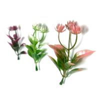 【YF】✢✣❧  20Pcs Artificial Plastic Ferns Leaves Fake Wall Wedding Decoration Table