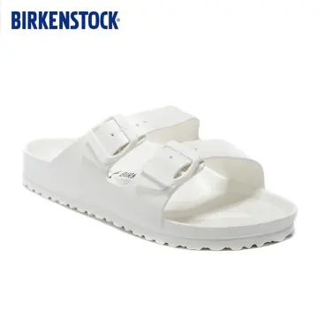 White rubber deals birkenstocks womens