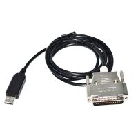 FTDI FT232RL CHIP USB TO D-SUB 25 P DB25 MALE ADAPTER RS232 SERIAL CNC PROGRAM CABLE FOR OKUMA CNC MACHINE CONNECT TO PC KABLE Cables