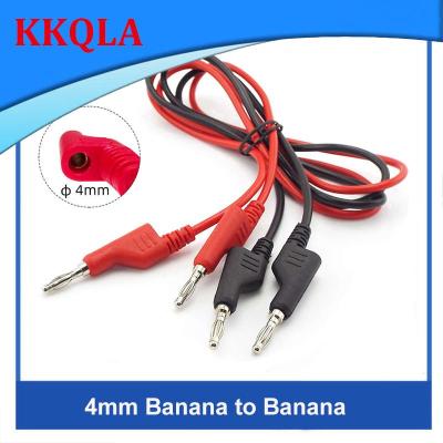 QKKQLA 18AWG 10A Test Cable Double Ended 4mm Banana Plug Test Leads 100CM Test Wire for Multimeter Measure