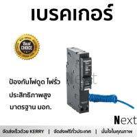 รุ่นขายดี เบรคเกอร์ งานไฟฟ้า SCHNEIDER ลูกย่อยเบรกเกอร์กันไฟดูด 1P 20A 6kA 30mA สีดำ ตัดไฟ ป้องกันไฟดูด ไฟรั่วอย่างมีประสิทธิภาพ รองรับมาตรฐาน มอก Circuit Breaker จัดส่งฟรี Kerry ทั่วประเทศ