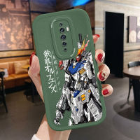 เคส PMP สำหรับ OPPO Reno 2 Oppo Reno 2F ความรู้สึกผิวที่บางเคสหลังหนังลายทหารการ์ตูนเคสปกหนัง PU