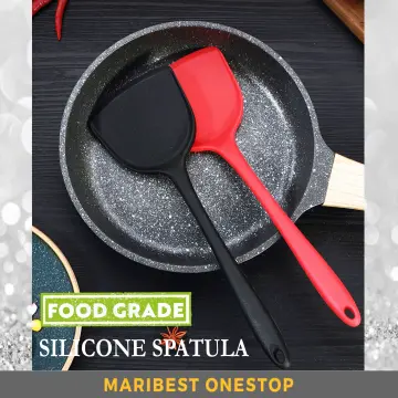 Silicone Spatula For Frying, Non-stick Cooking Turner, Camping Kitchen  Utensil, Heat Resistant, Safe For Non-stick Pans